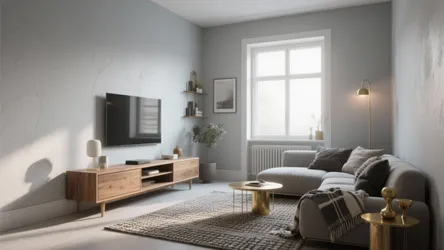 Light Gray Paint Interior — 5 Ideas