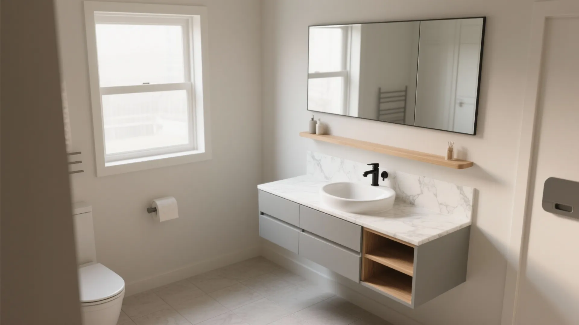 5 Light Gray Bathroom Vanity Ideas: Small changes, big style: five practical light gray vanity designs for any bathroom