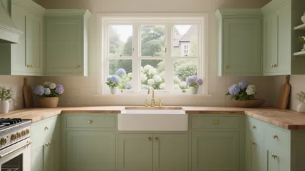 5 Light Green Kitchen Cabinets Ideas