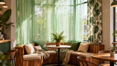 5 Light Green Curtain Ideas for Small Living Rooms