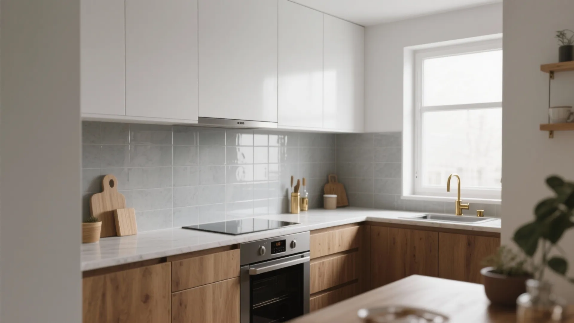 5 Light Grey Kitchen Backsplash Ideas: Practical, stylish backsplash inspirations for small kitchens from a 10-year pro