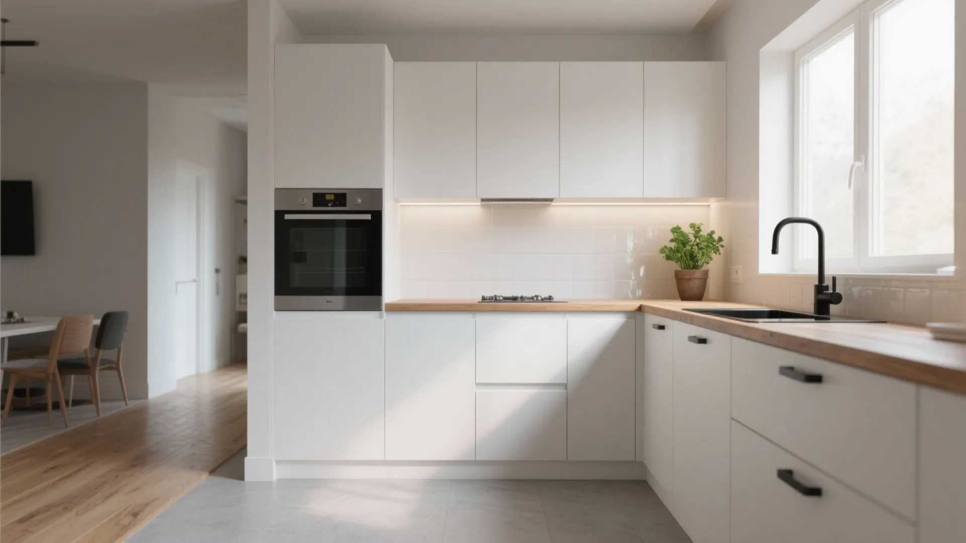 Light Grey Floor Kitchen: 5 Smart Small-Space Ideas: How I turned tiny kitchens into calm, stylish spaces with light grey flooring — five practical inspirations from my 10+ years of kitchen work