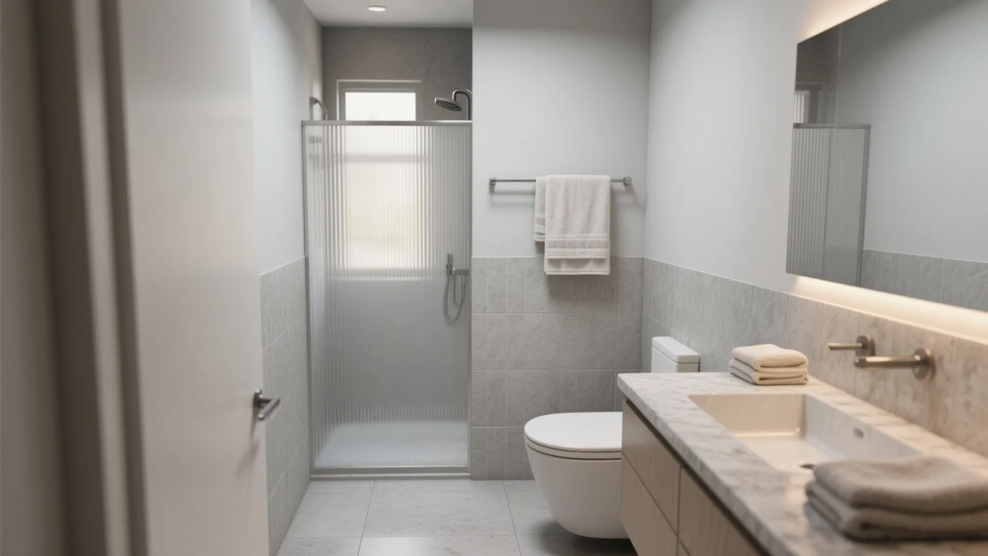 Layered Light Greys and Subtle Texture