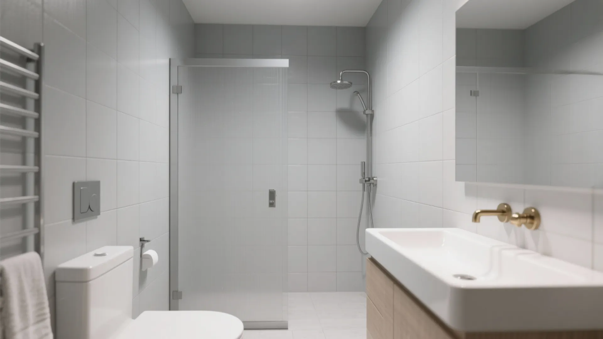 Light Grey Tiles for Spa Calm