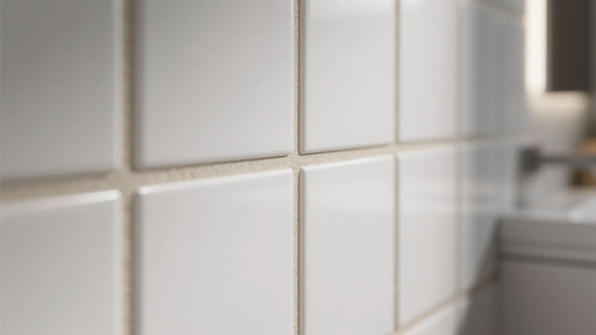 4. Light-Colored Grout