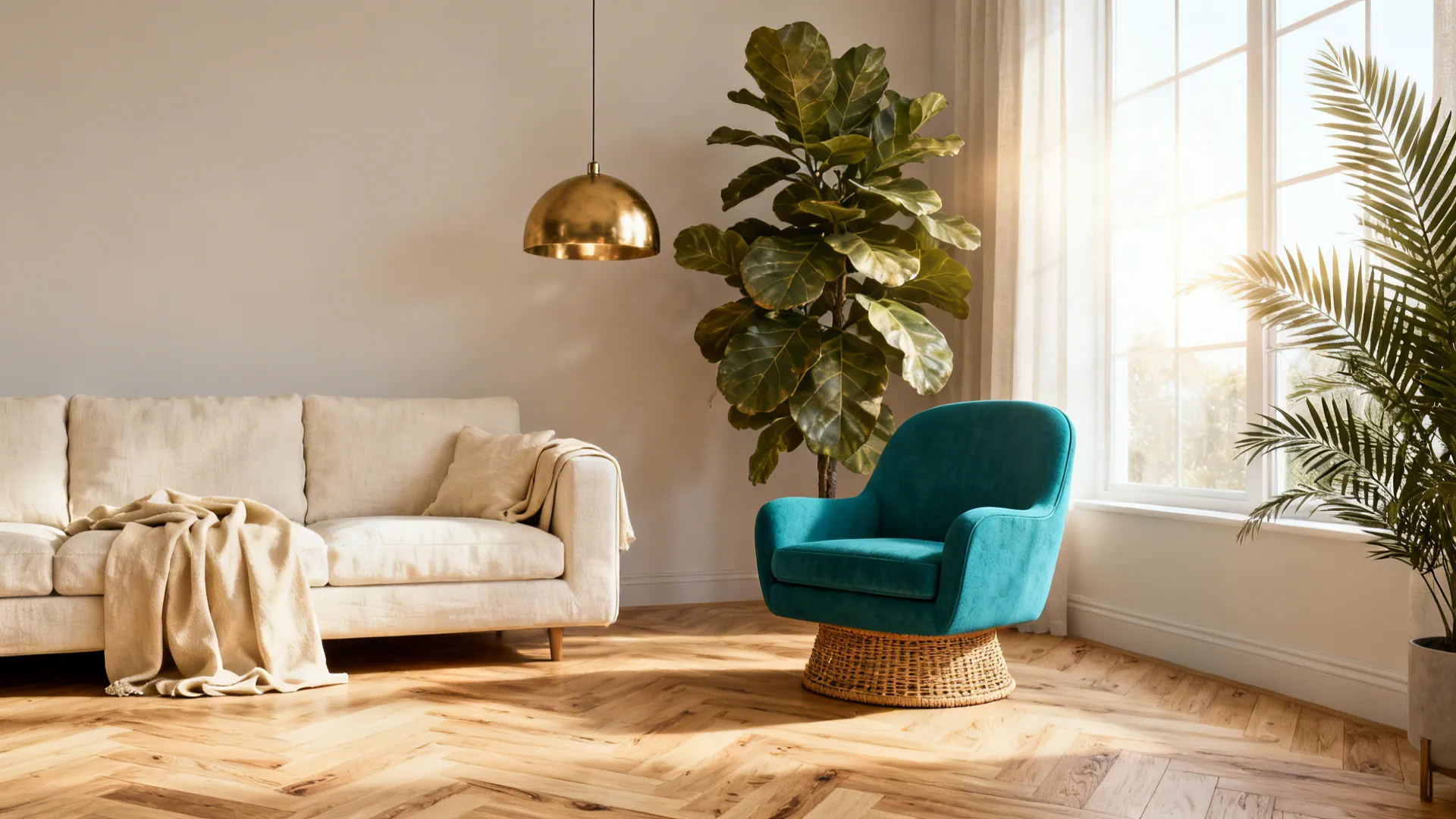 Bright Living Room Ideas with Light Hardwood Floors