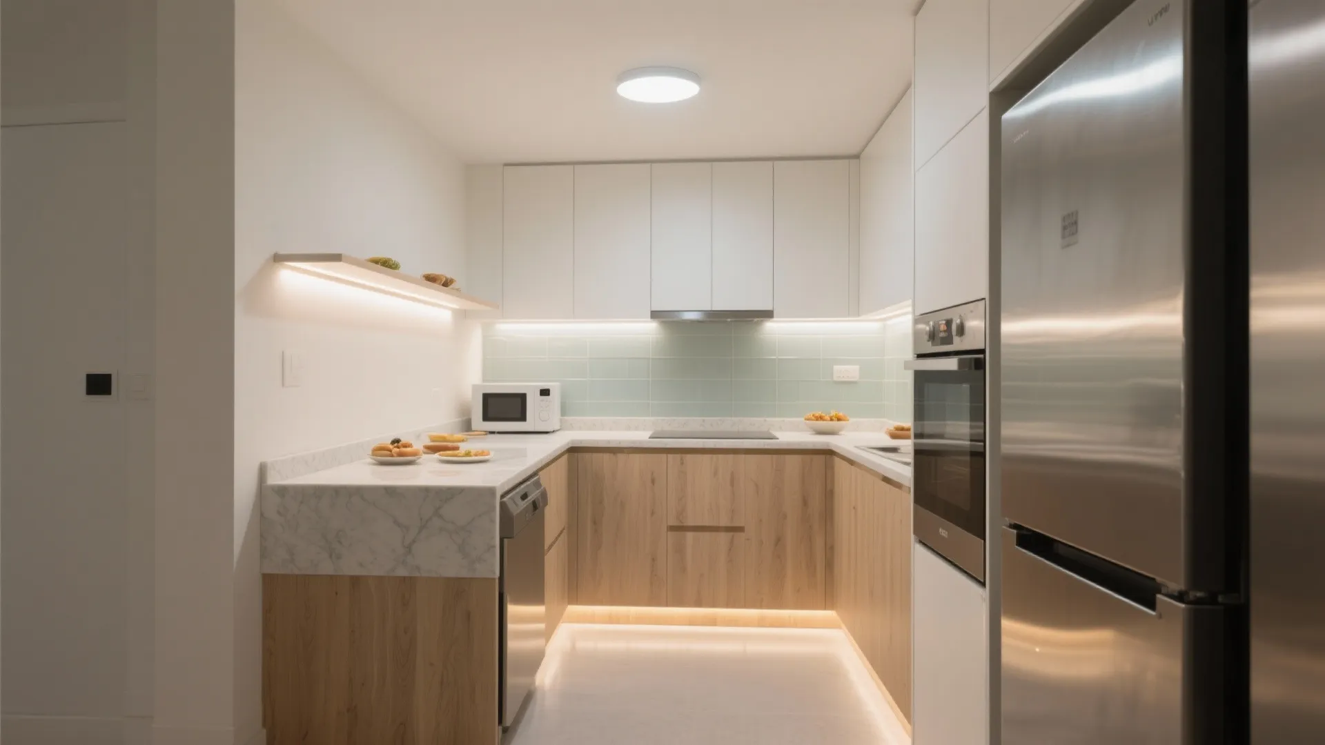 Light and Color Layering That Expands Space