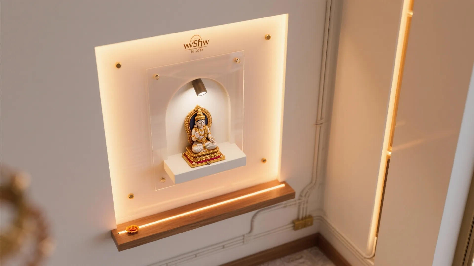 3) Layered light: backlit panels, soft spots, and safe wiring