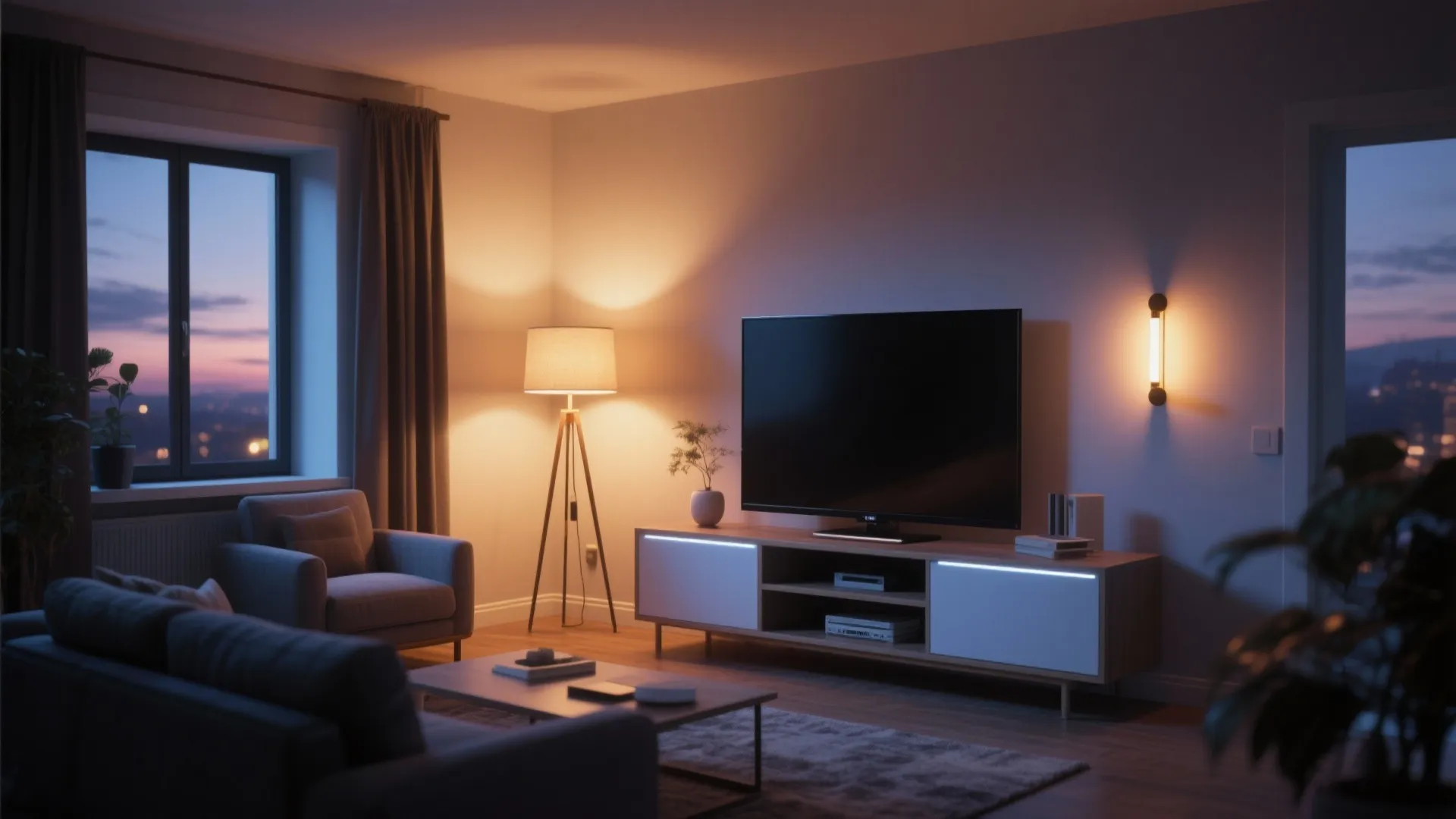 5. Light layering for coziness