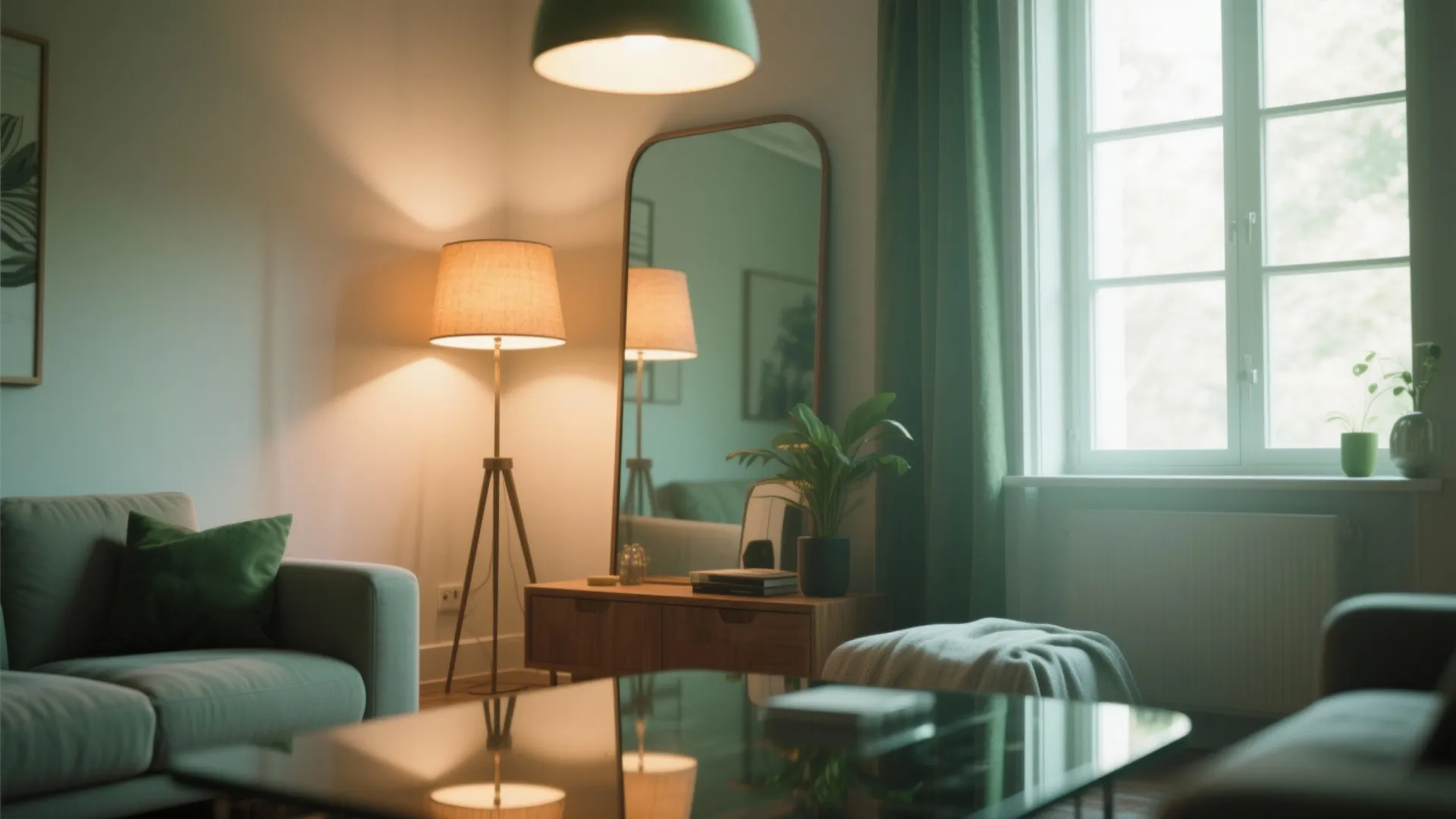 5. Light Layers and Reflective Surfaces