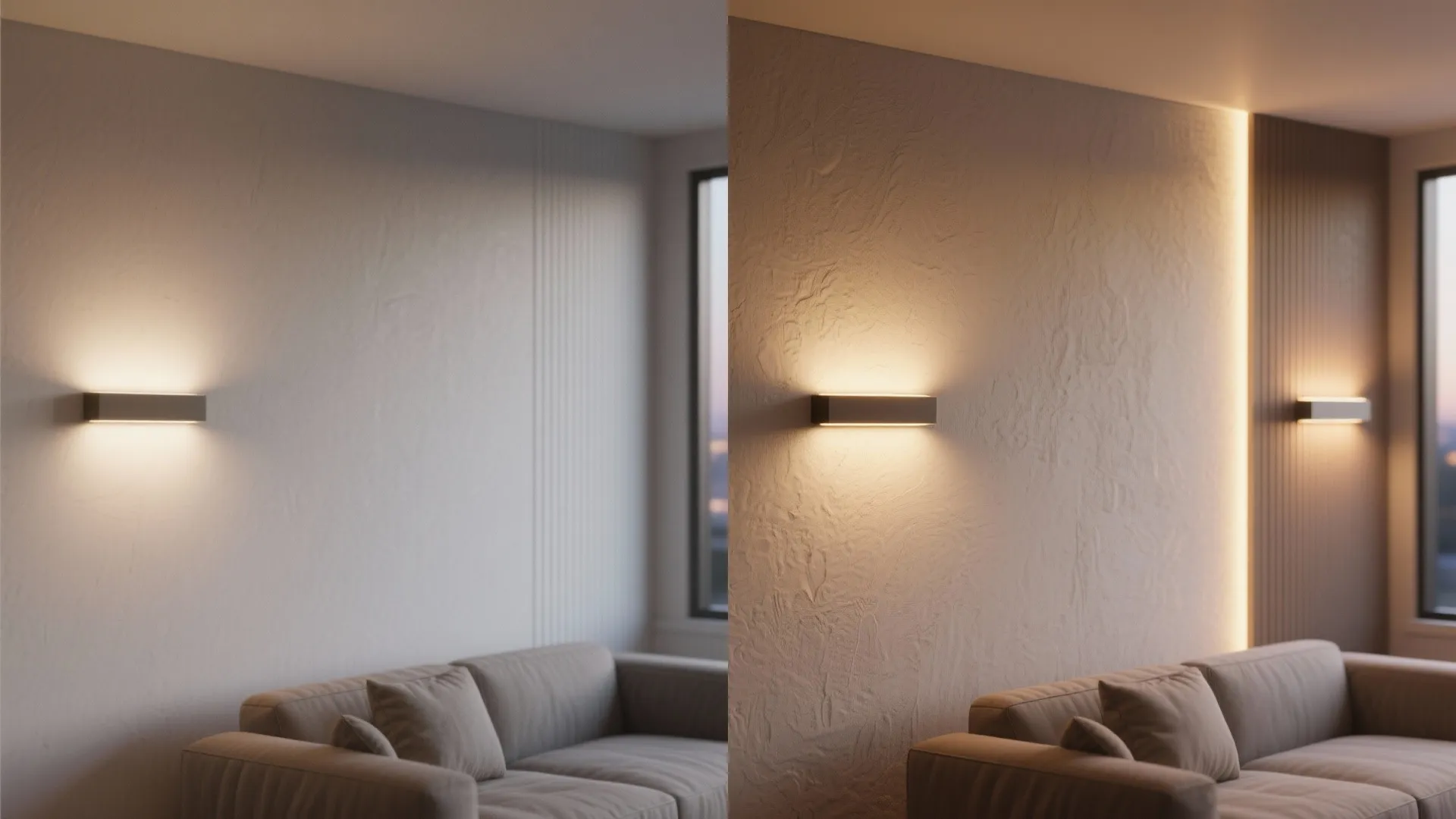 Light Layers: Wall Washers, Sconces, and LED Profiles
