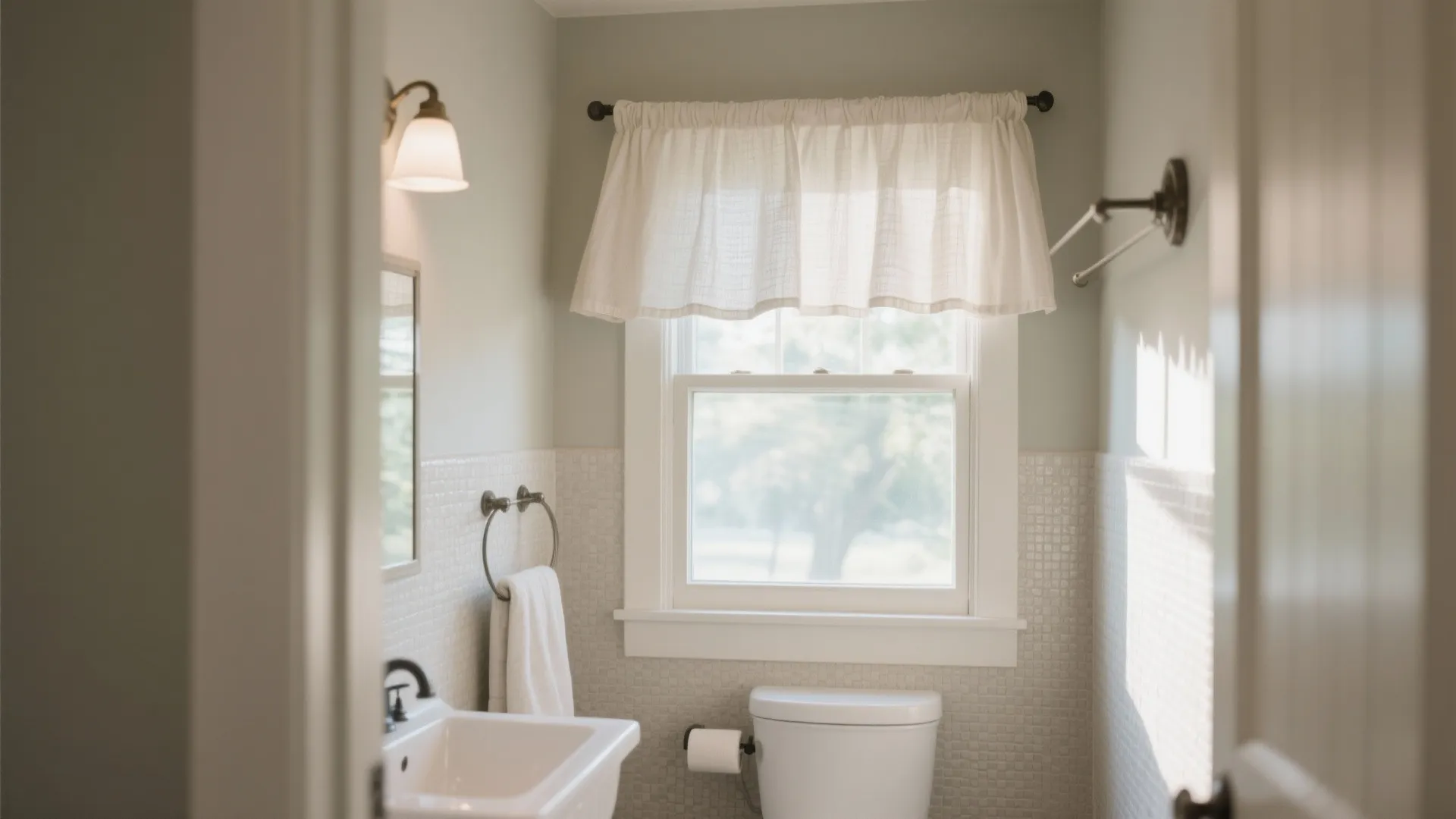 1. Light Linen Valances