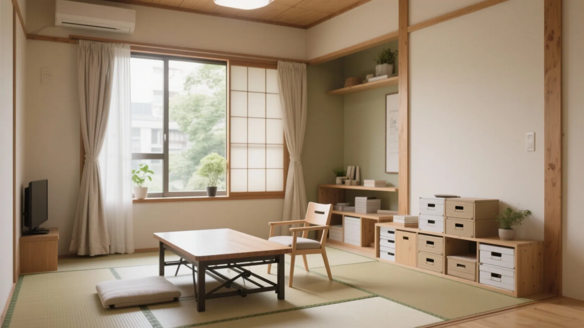 Tips 5: 家具は“軽・低・移”が正解。日本都市の小さな2DKでも模様替え自在