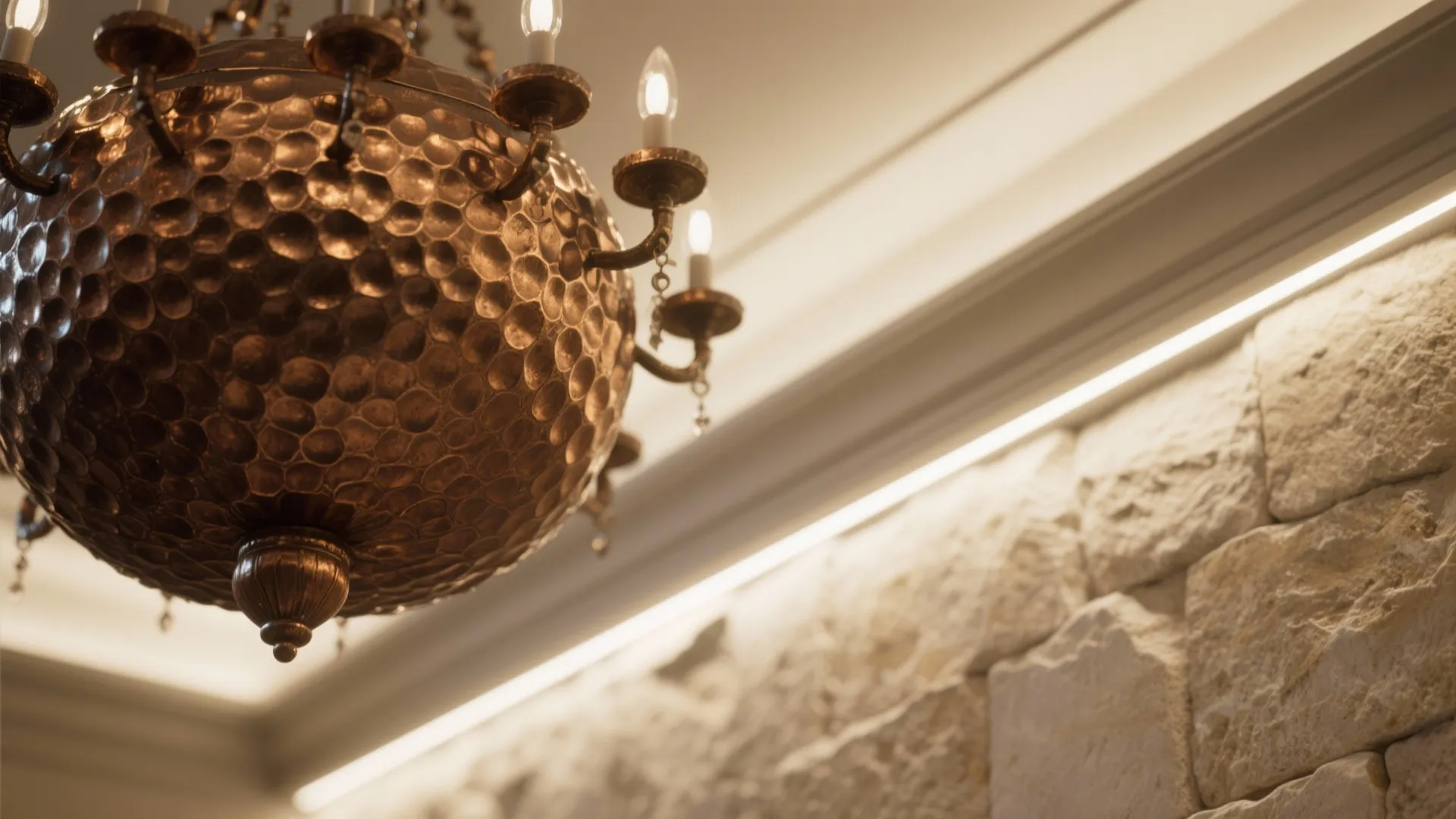 Sculptural lighting with human-centric scenes