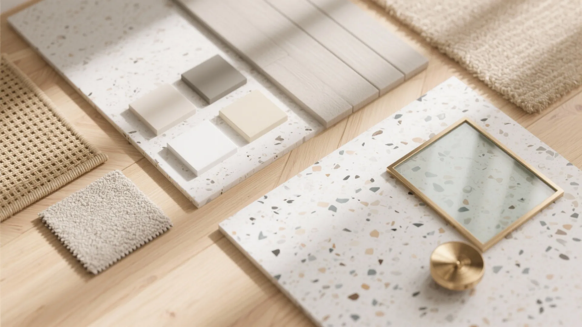 Light, materials, and color that visually expand space