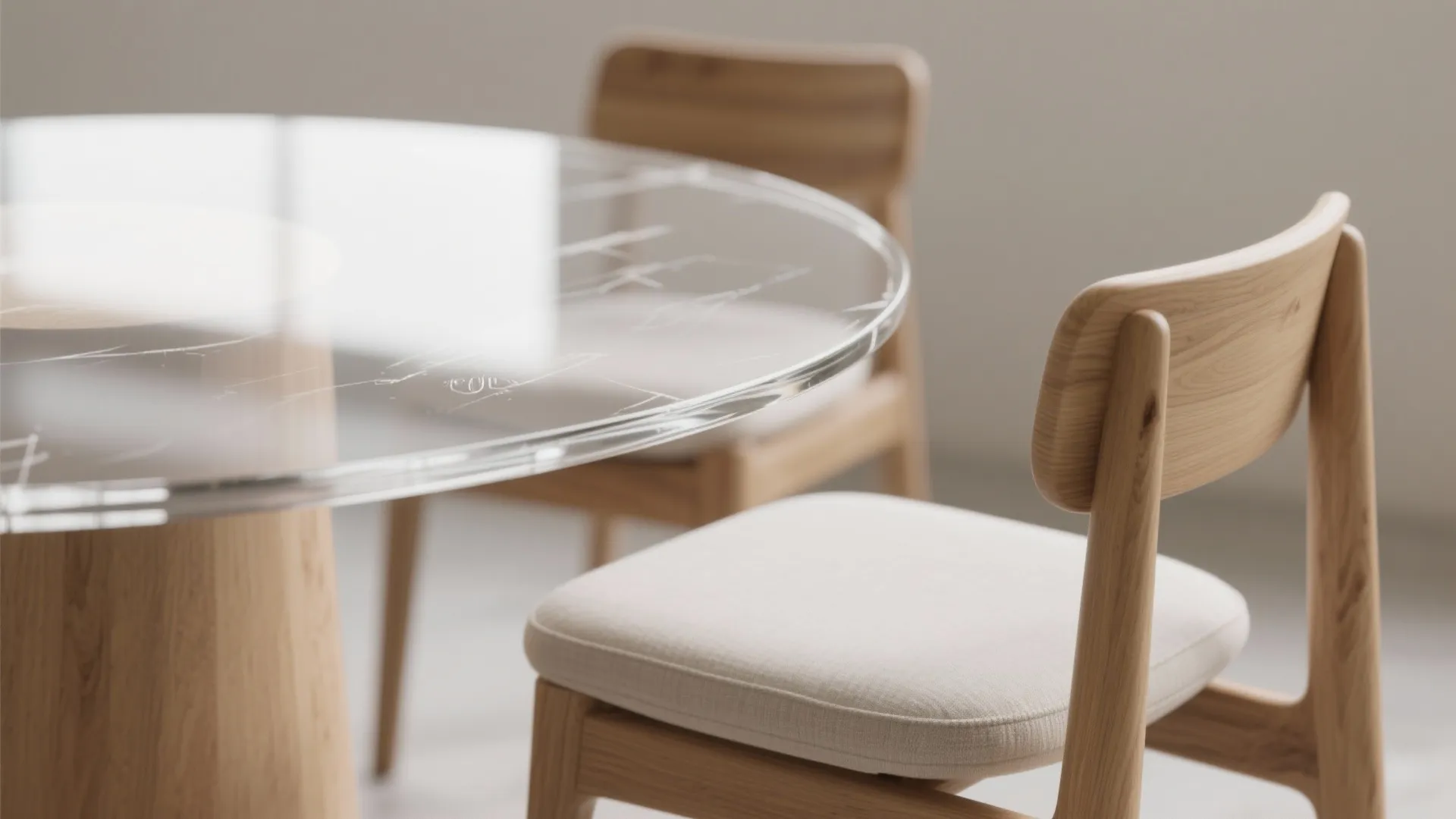 4. Use transparent or light materials to reduce visual bulk