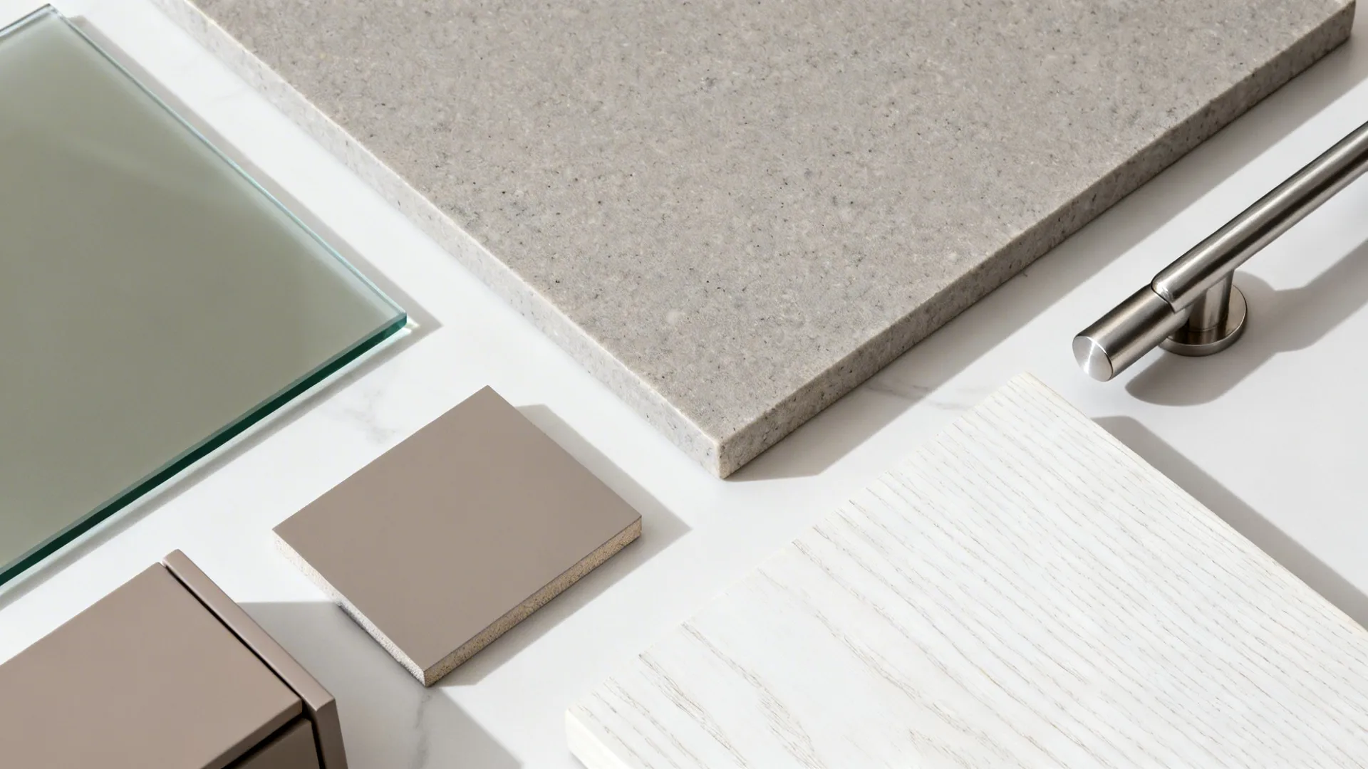 Glass Backsplash for Light and Depth