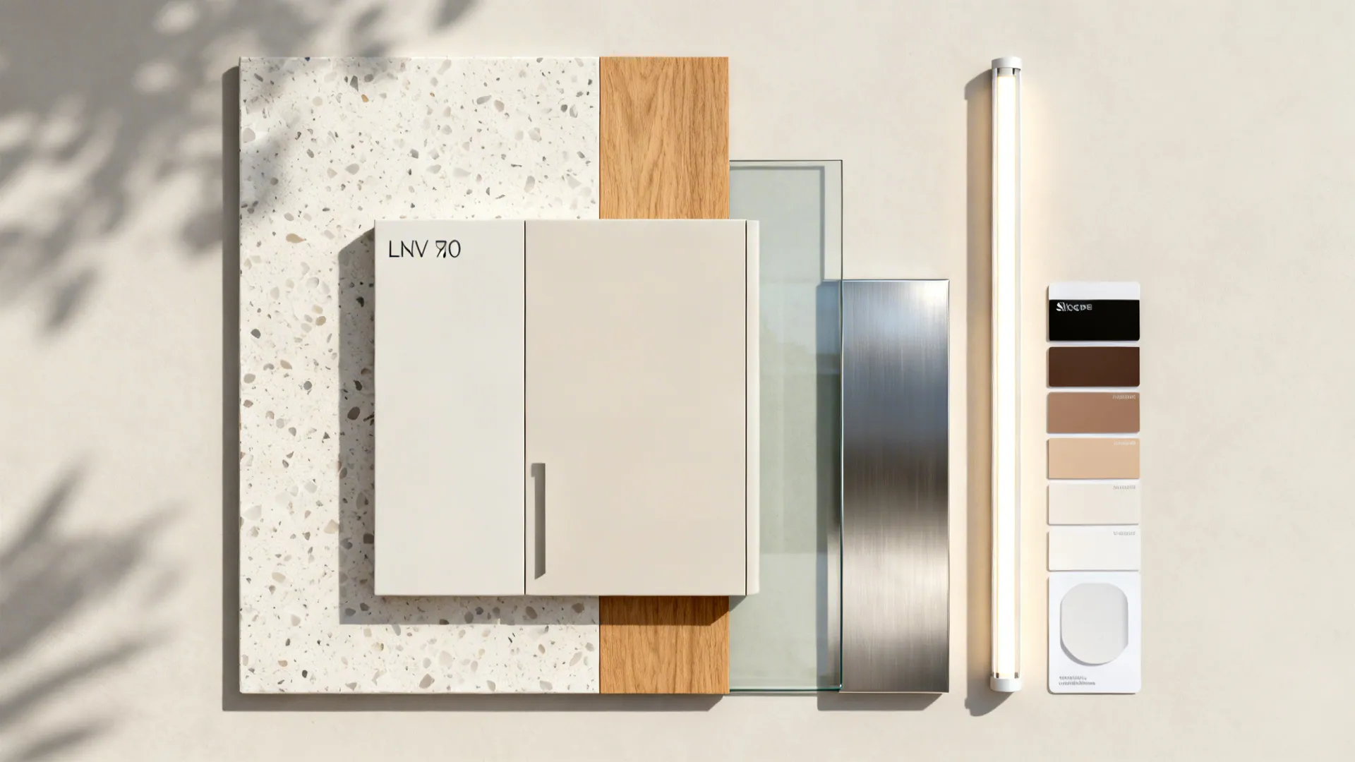 Light-Toned Surfaces and Slim Appliances