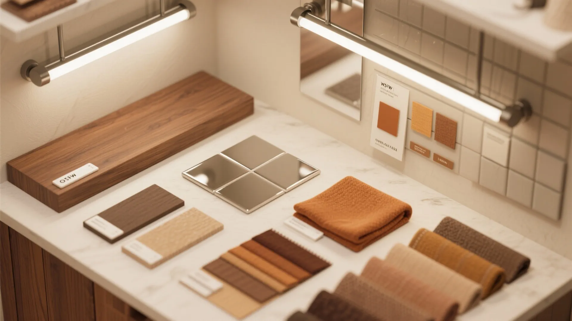 4. Light & Material Tricks: Small scale, big atmosphere