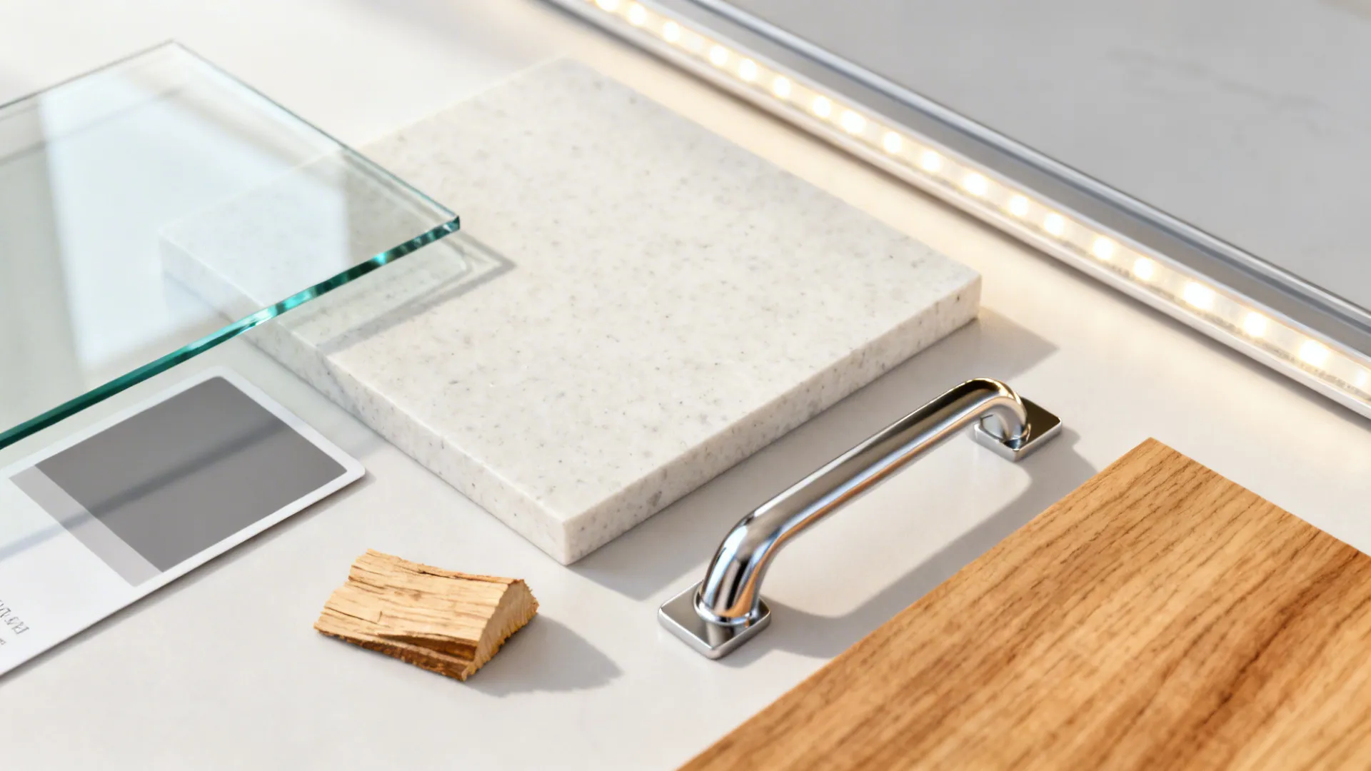 Glass Backsplash for Airy Light