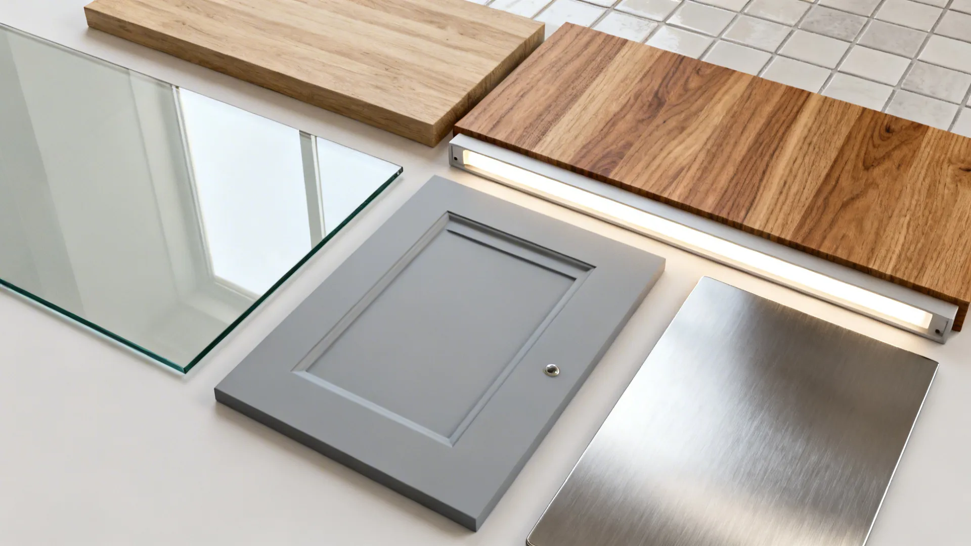 2) Glass Uppers and Reflective Backs for Light