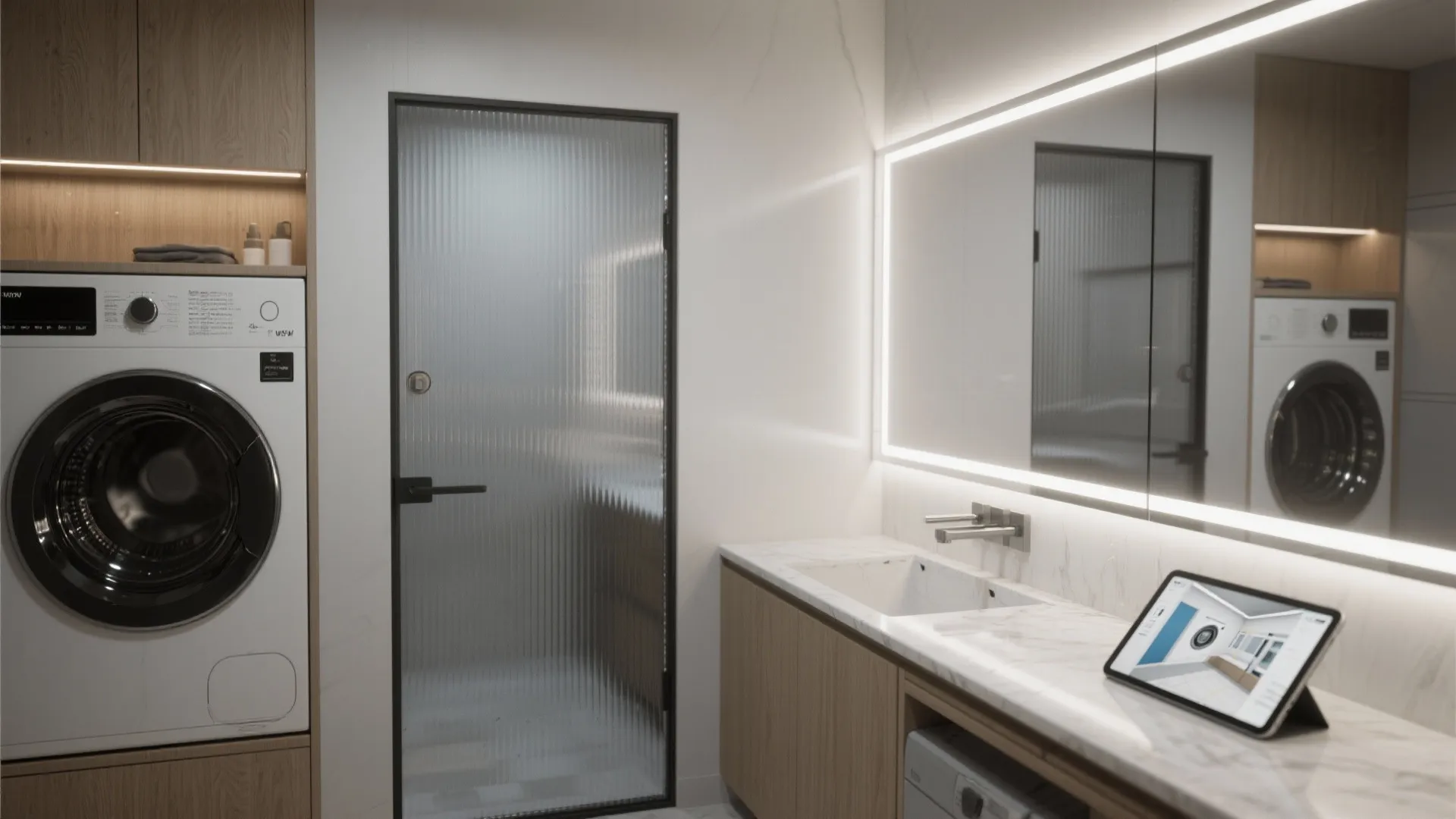 5. Use light, mirrors, and 3D previews to enlarge perception