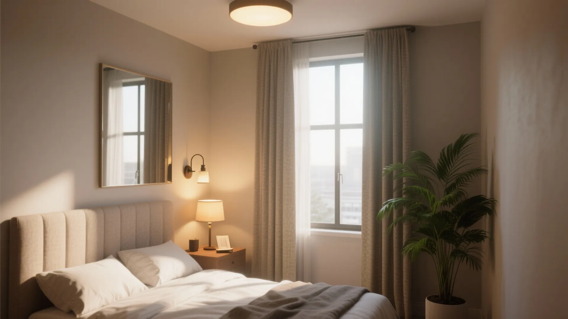 4. Light layering, mirrors, and vertical accents