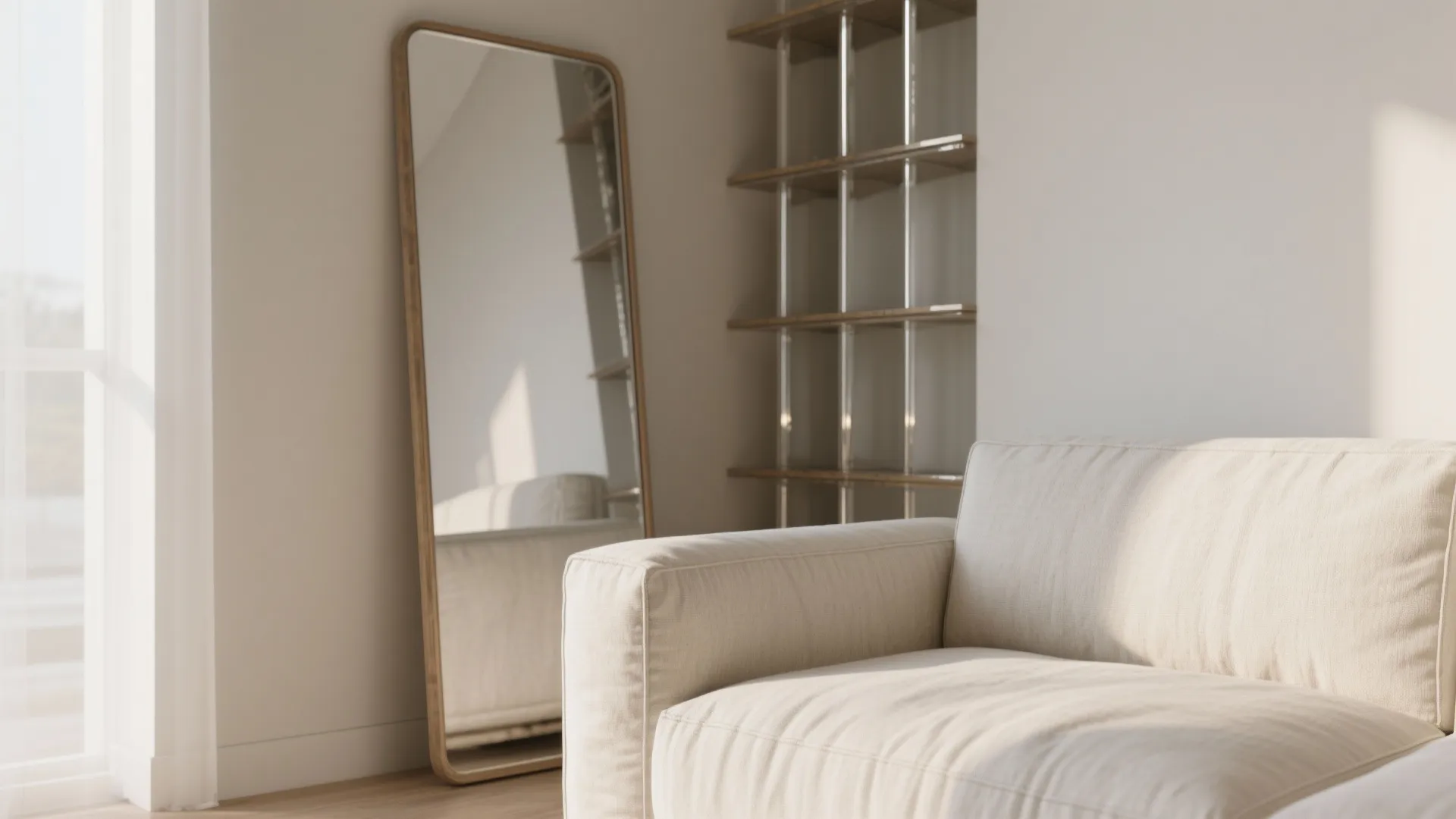 4. Light Colors, Reflective Surfaces, and Vertical Focus