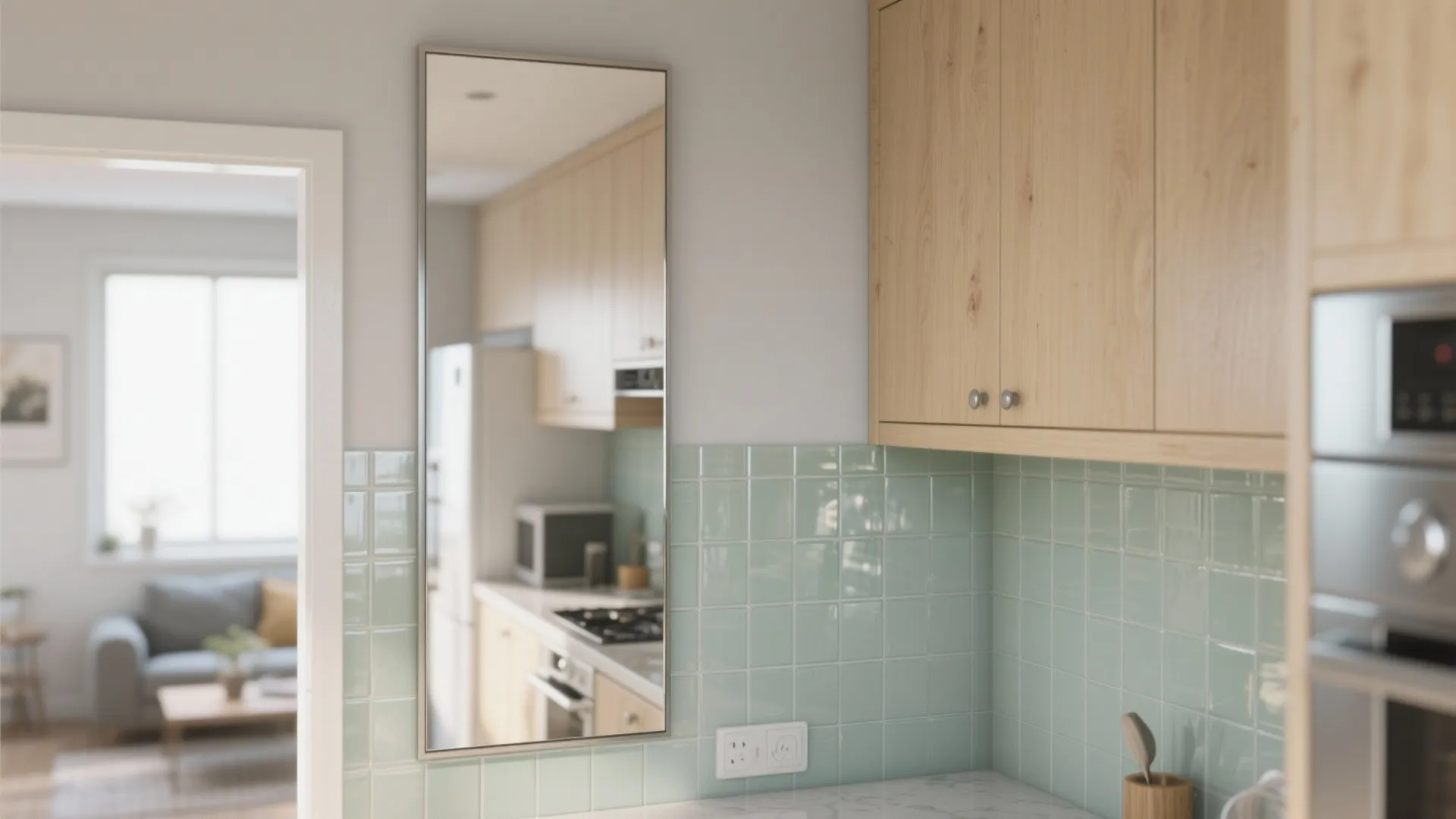 3. Light, color, and mirrors to expand perception