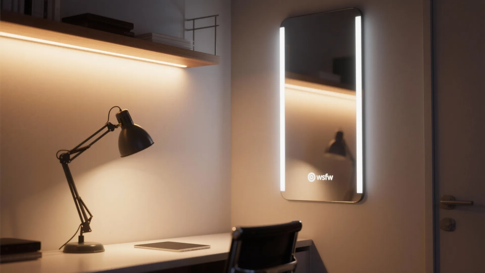 4. Light, mirrors and color to expand perception