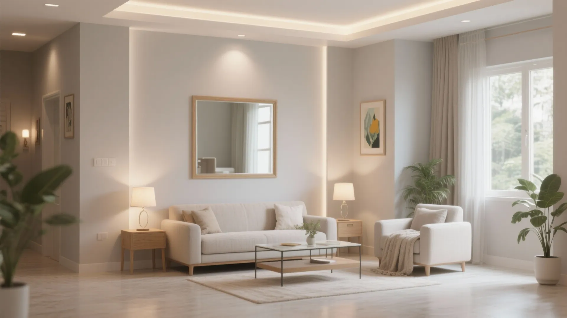 3) Light, color, and mirrors: the smart trio