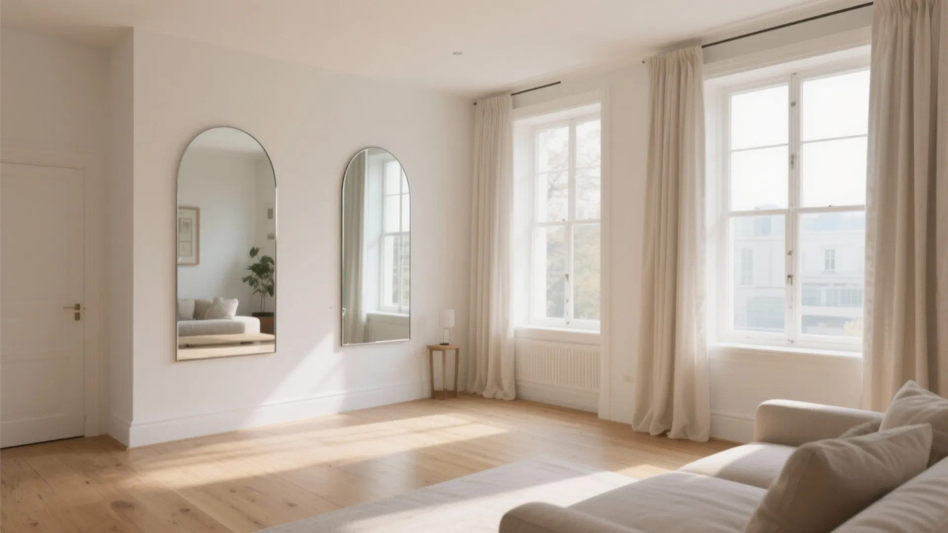 Light, Color, and Mirrors That Add Volume