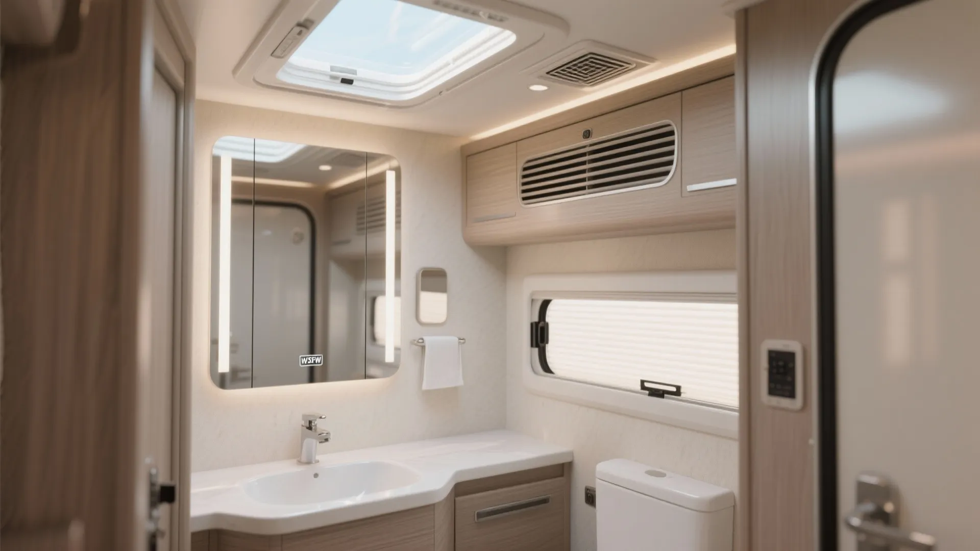 5. Light, mirrors and ventilation to amplify space