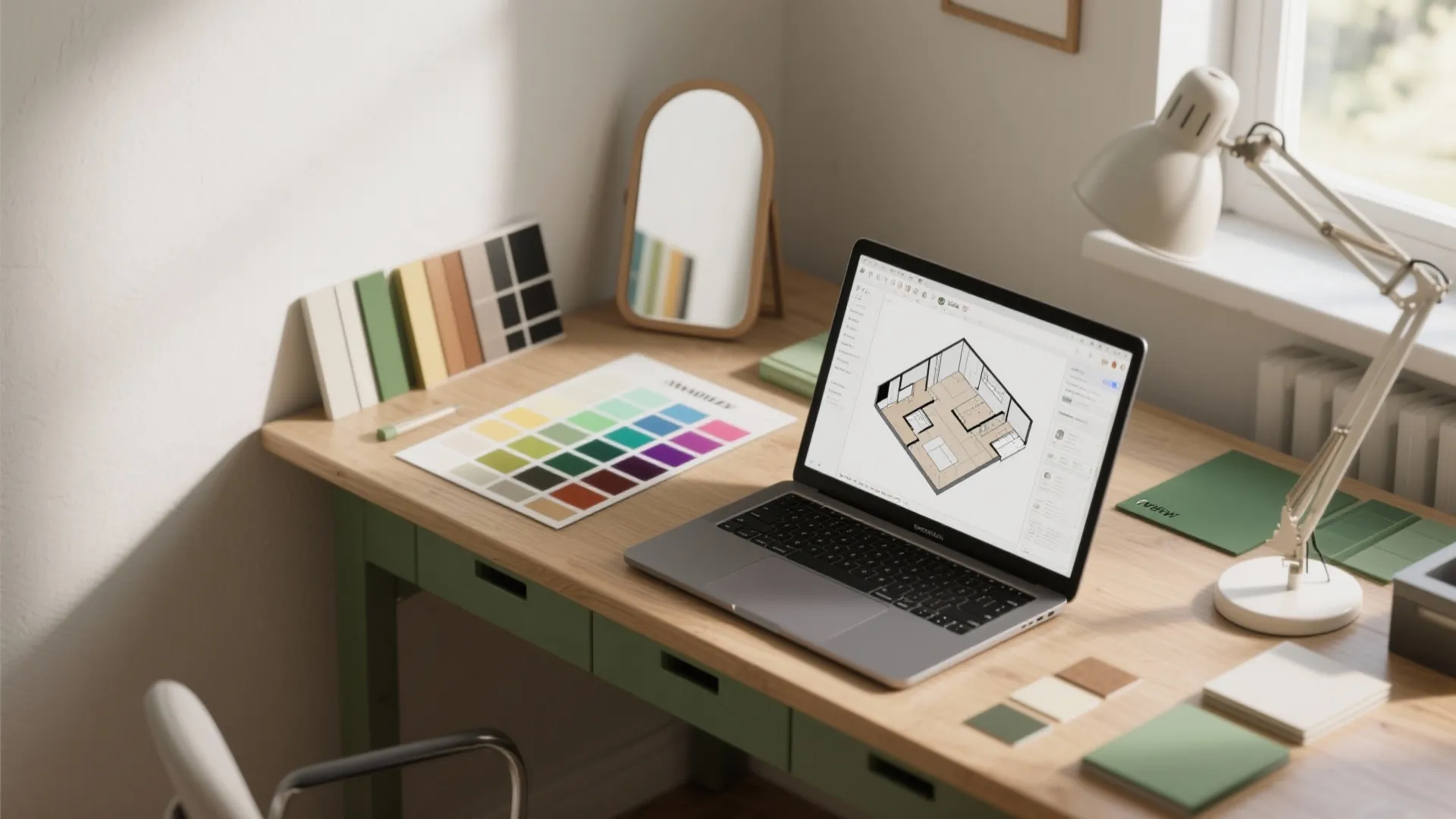 Light, mirrors and quick 3D mockups