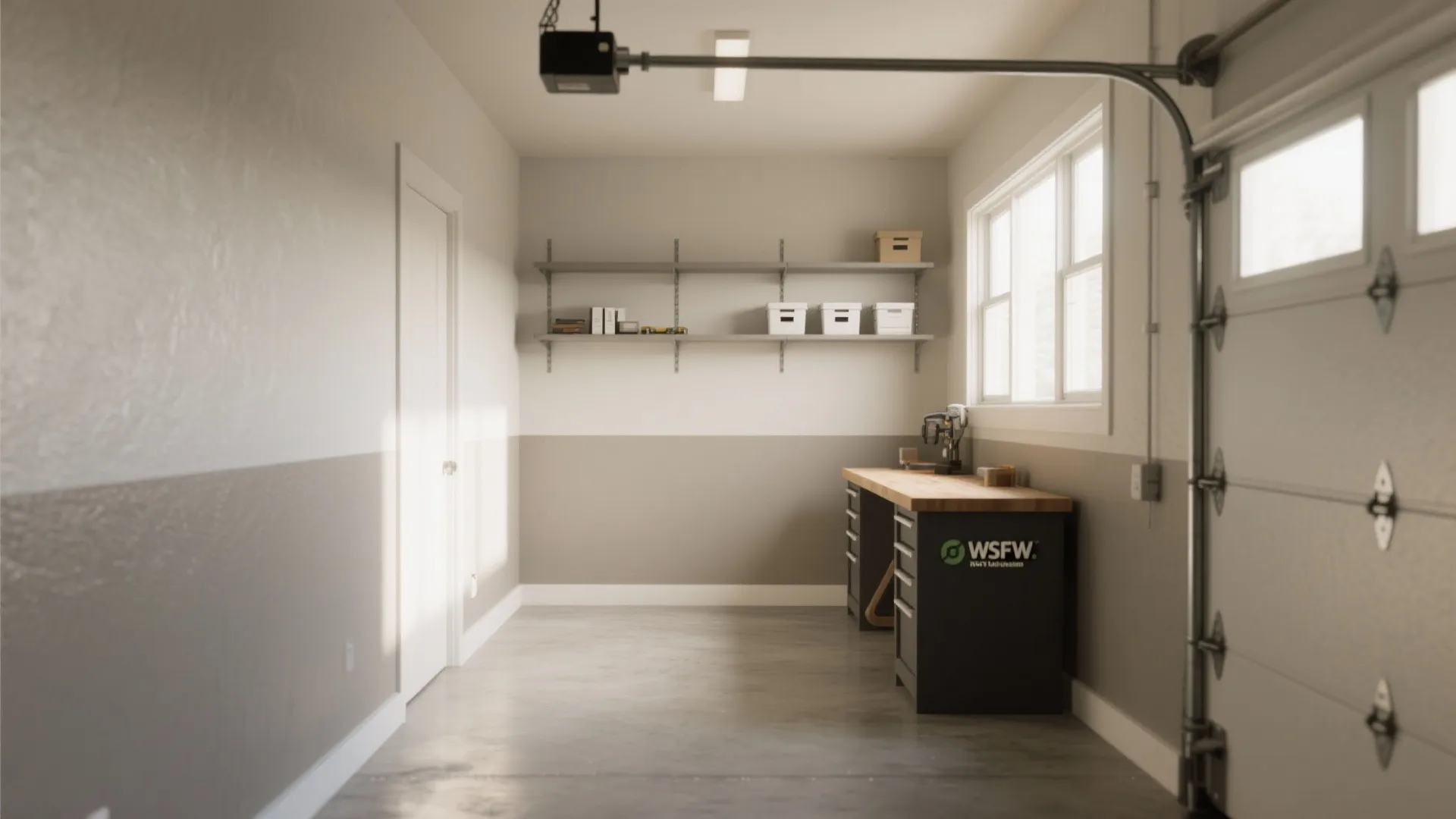 1. Light-Reflective Neutral for Tight Garages