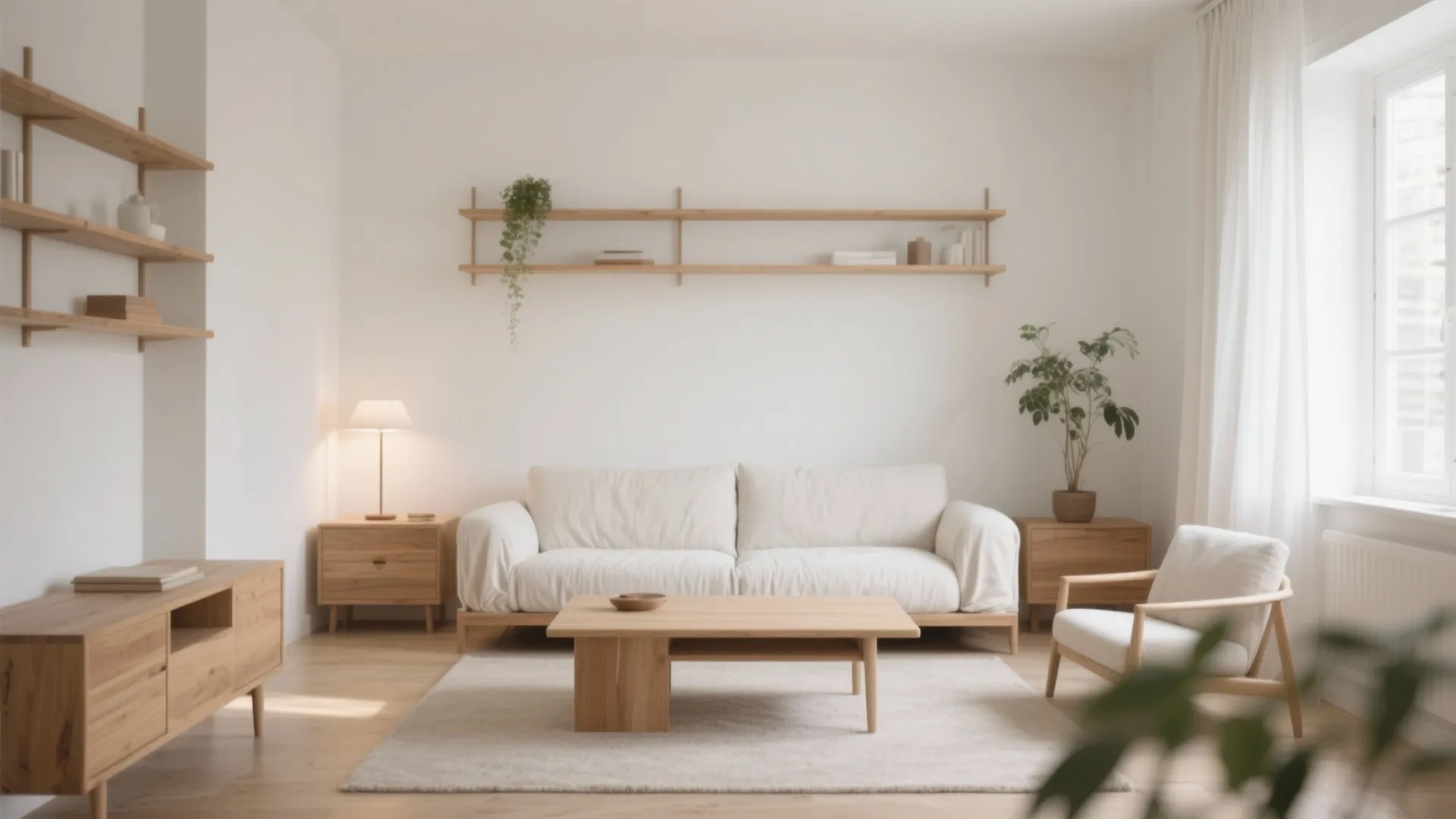 Light-Oak Warm Minimalism