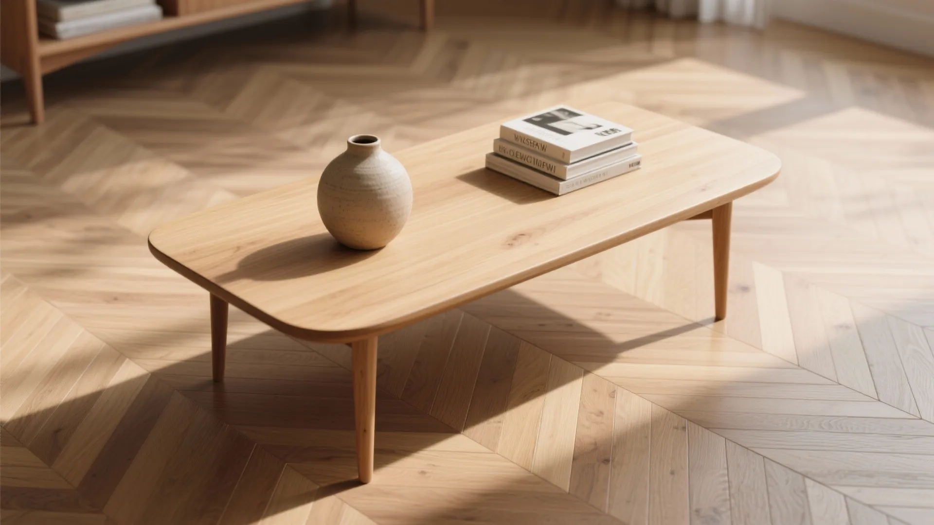 2. Light Oak Coffee Tables