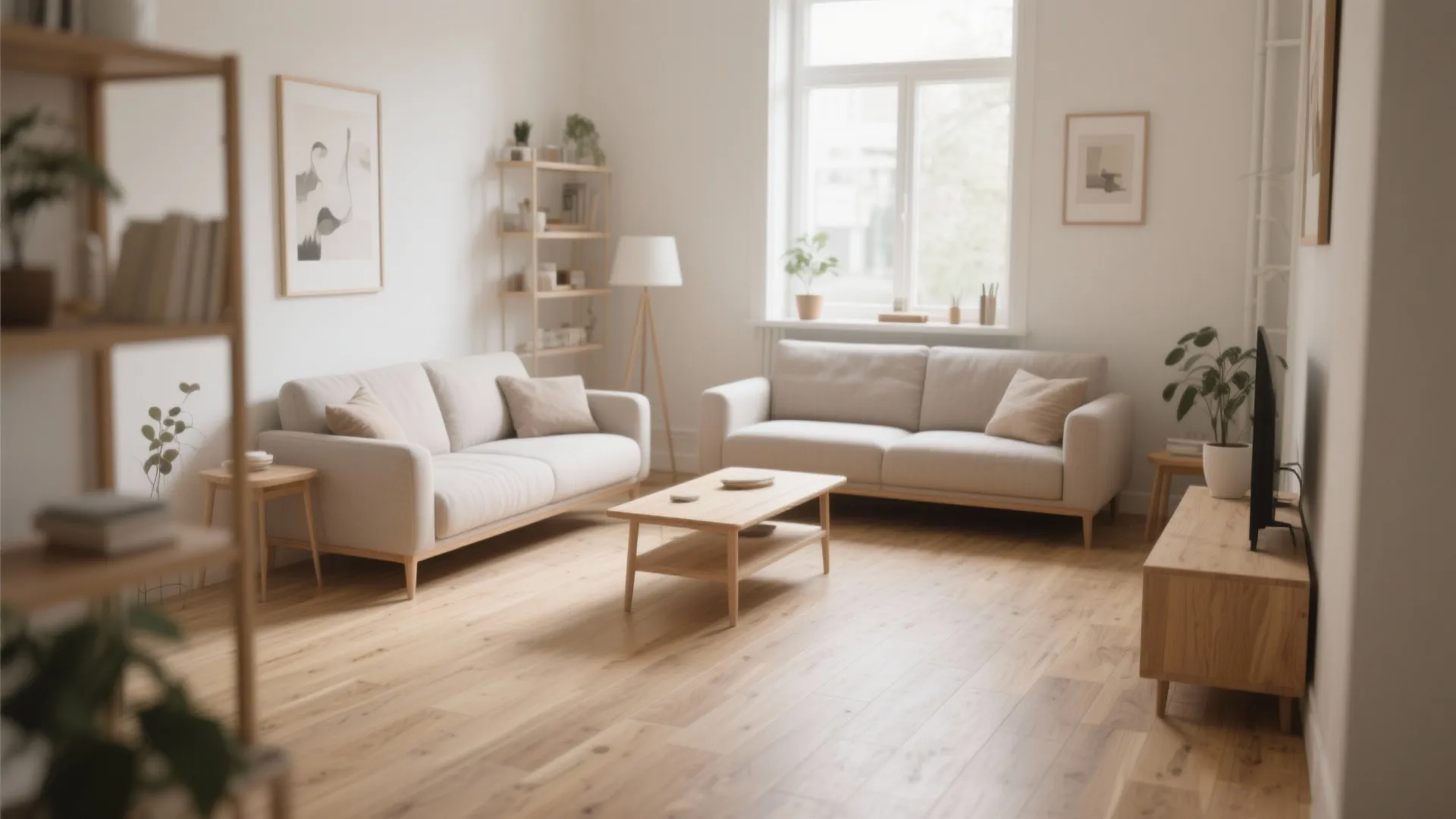 1. Light Oak Effect Vinyl