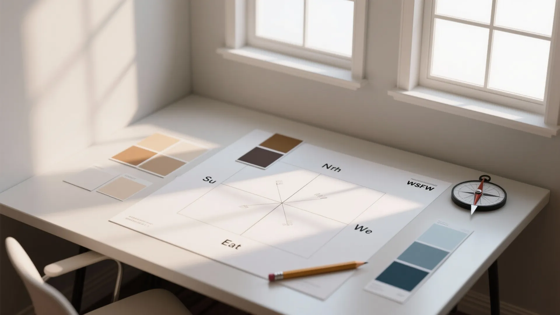 Idea 4: Let natural light and orientation pick warm vs. cool