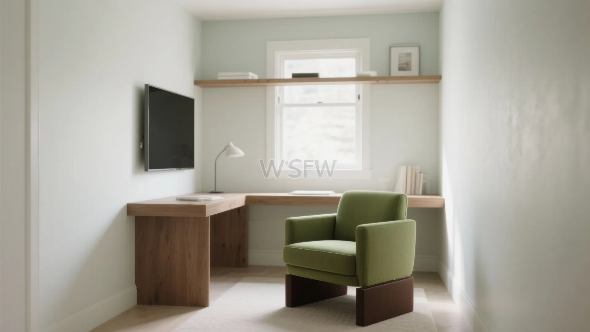 3) Light-reflective palette with grounded accent