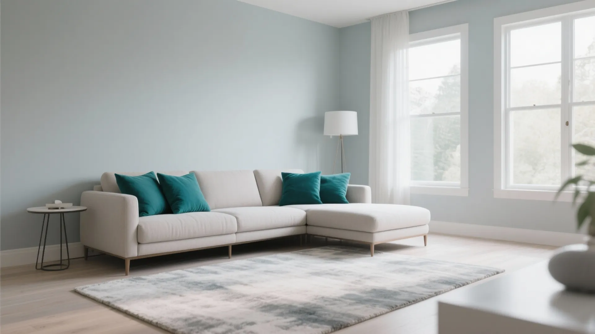 8. Light Color Palette with Accents