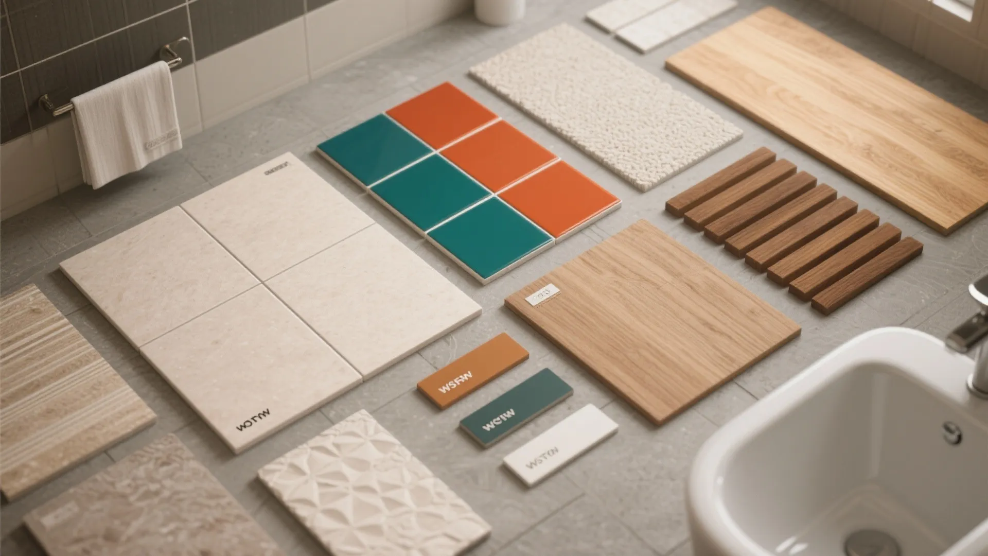 Light Color Palette with Accents