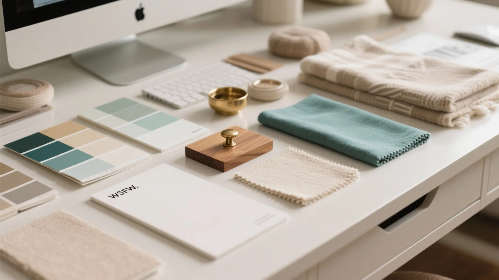 Light Color Palette with Accent Pops