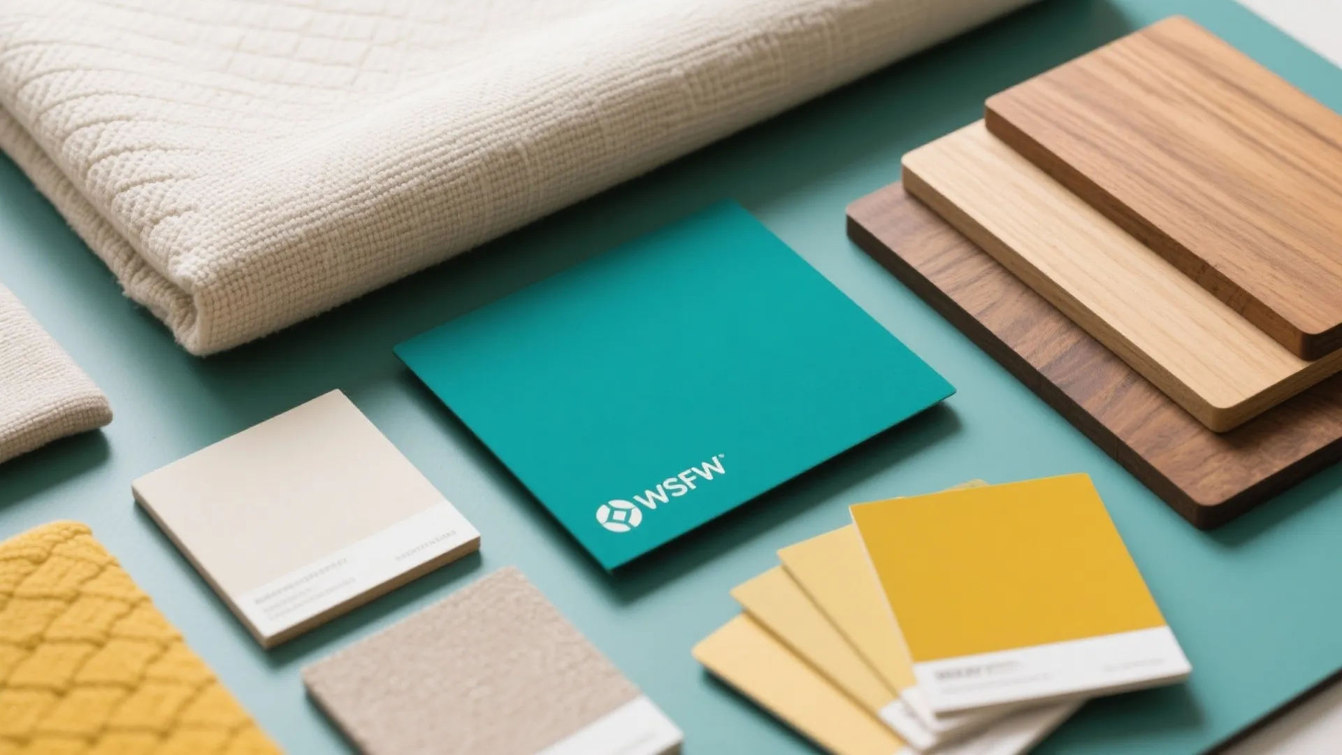 4. Light Color Palette with Pops of Contrast