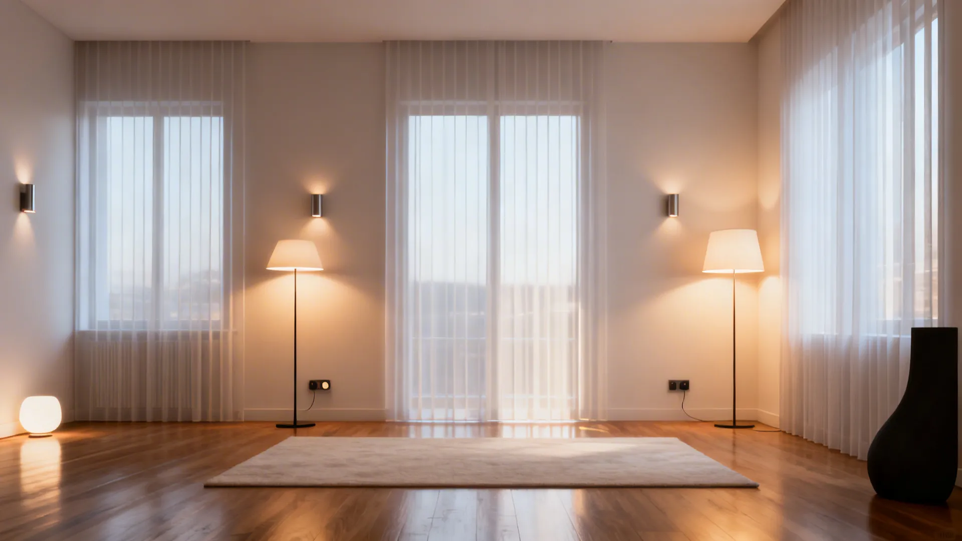 5. Light, reflective palettes and strategic lighting