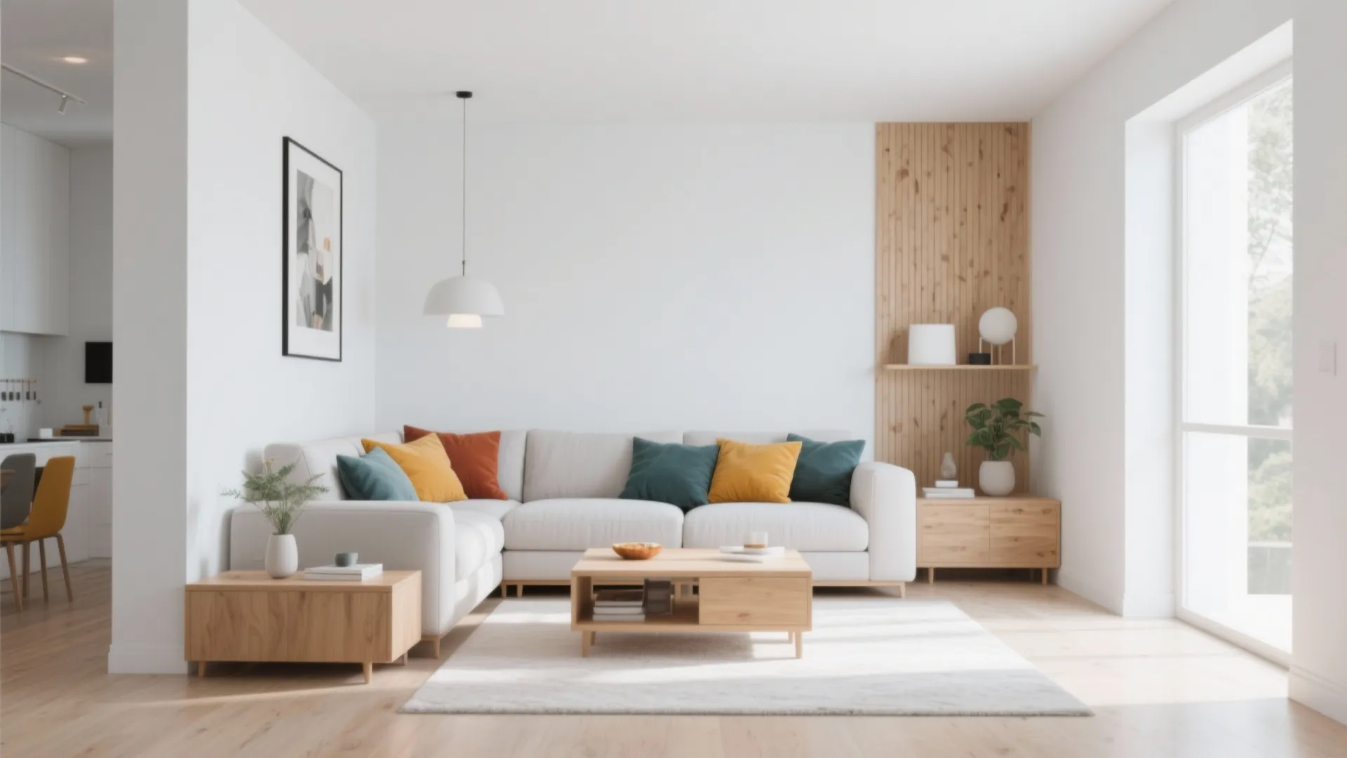 Light Color Palette with Accents