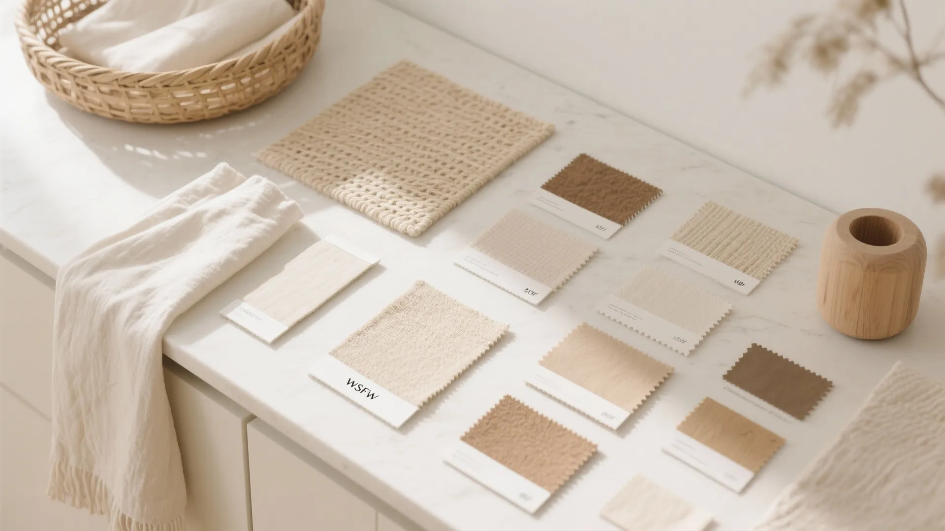 9. Light Color Palette with Texture