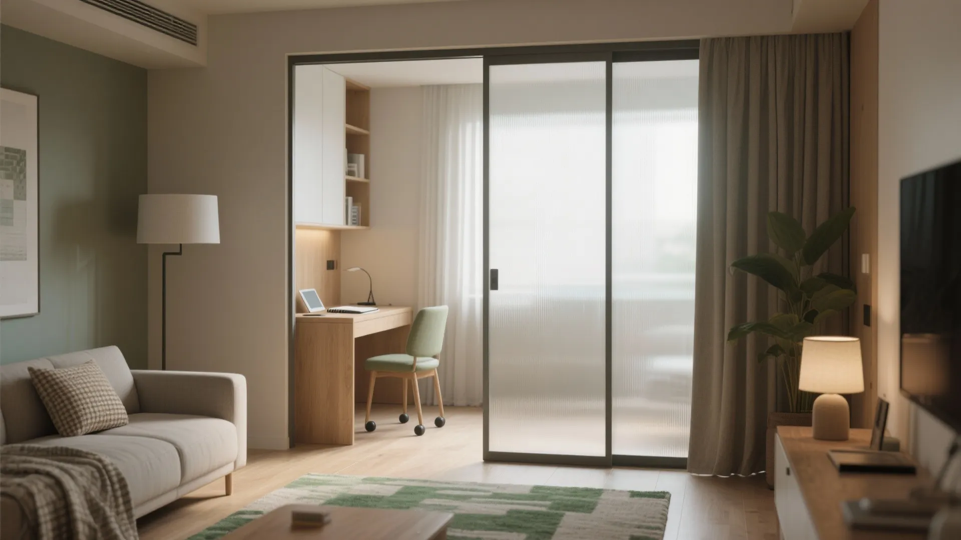 Light Partitions for Quiet Focus