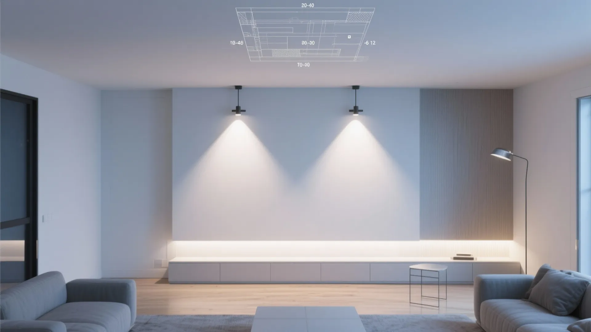 Layered Lighting: Wall Washers and Backlit Niches