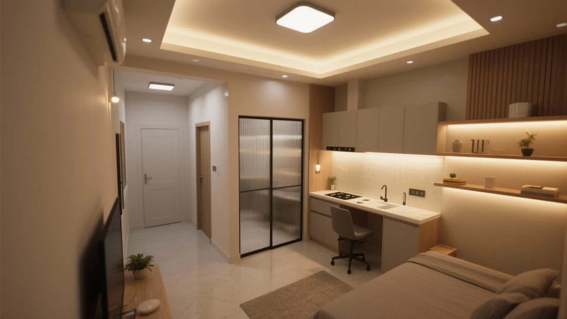 Light and Vertical Lines to Lift the Eye